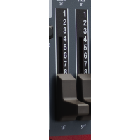 Nord Bouton Fader Marron Section orgue (Tirettes harmoniques - drawbar) - Vue 3